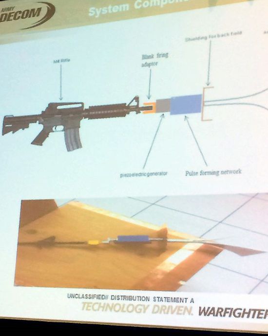 美国陆军正在测试“电磁脉冲枪”：M4套上“伯克(图2)