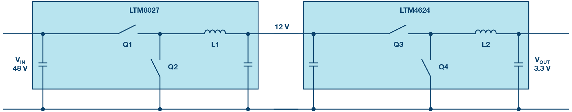 利用中间电压提高电源转换器的功率转换效率(图4)